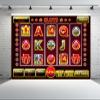 CHNYWORK 7x5ft Slots Game Backdrop Free Games Casino 777 Jackpot Games Slot Machine Theme Background Las Vegas Casino Night Party Decoration Banner Portrait Photo Booth Studio Props Wallpaper view 2