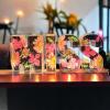 Handmade Floral Resin Letter Night Light with LED, Personalized DIY Name Light (S) view 3