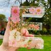 Handmade Floral Night Light, Floral Resin Night Light Letter, Floral Resin Letter Lamp with LED Light, Handmade Floral Resin Letter Night Light, Personalized DIY Floral Letter Name Night Light (E) view 1