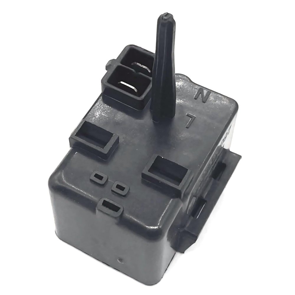Refrigerator Compressor Relay Overload Starter Upgraded for GE WR07X10097 AC 115/127V Refrigerator