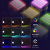 65 LEDs RGB Video Light, 3 Cold Shoe Mounts, 2500K-9000K Adjustable Color Temperature, 1200mAh Rechargeable LED Camera Light for Live Broadcast, Home Theater and Commercial Use view 4