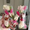 Handmade Floral Night Light, Floral Resin Night Light Letter, Floral Resin Letter Lamp with LED Light, Handmade Floral Resin Letter Night Light, Personalized DIY Floral Letter Name Night Light (M) view 1