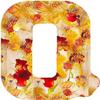 Handmade Floral Resin Letter Night Light with LED, Personalized DIY Name Light (Q) view 1