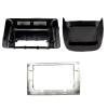 Carbon Fiber Car Center Console Air Vent Condition/Fit For Nissan Sentra 2001 2022 2023 2024 2025 2006 2Din Radio Fascia DVD Stereo Frame Adapter Mounting Dash Installation Bezel Car Stereo Dash Radi view 2