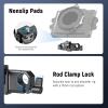 NEEWER Matte Box Support, LWS 15mm Dual Rod Clamps with 1/4" Screw & 0.9"/22mm Vertical Adjustment, Compatible with SmallRig NEEWER Mini Matte Boxes, PG013 view 2