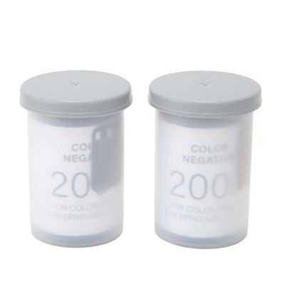 Akozon High Saturation ISO 200 2 Rolls 35mm Camera Color Film for 135 Cameras - 8 Sheets Each Color Negative Film with Wide Exposure Range