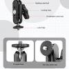 ANGGREK Articulating Arm, Ball Head CNC Machined Universal Articulating Arm 1/4inch Screw for Monitor view 2