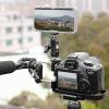 ANGGREK Articulating Arm, Ball Head CNC Machined Universal Articulating Arm 1/4inch Screw for Monitor view 4