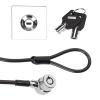 Akozon OS X LenovoAsus Compatible Laptop Lock - AntiTheft Galvanized Environmental Steel Computer Security Cable with Rotatable Lock Base view 2