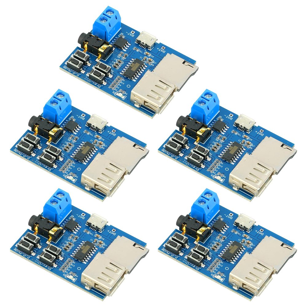 MTDELE 5Pcs MP3 Decoder Player Module