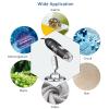 1000X USB Handheld Line Control HD Digital Microscope 8 LED Lights Mini Portable for Computer Suitable for Students Engineers Inventors Science Enthusiasts, Ideal for Skin Plant view 1