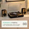 House of Marley Uplift Bluetooth Bookshelf Speakers, Bamboo Finish, Bluetooth 5.3, Superior Stereo Sound, RCA Input, Recycled Fabric, Sustainable Paper Packaging, Perfect Pair for Turntables view 3