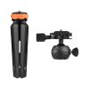 Cell Phone Tripod, 4.7inch and 6.2inch Height Adjustable Camera Tripod Phone Stand Phone Tripod with 1/4 Inch Screw Hole and 1.2kg Load Bearing for Camera Phone Video Recording view 1