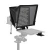 Teleprompter, Foldable 14in Smartphone Control Teleprompter Teleprompter for Camera Teleprompter for Laptop with Remote Control Cleaning Cloth for Online Teaching Live Streaming view 1