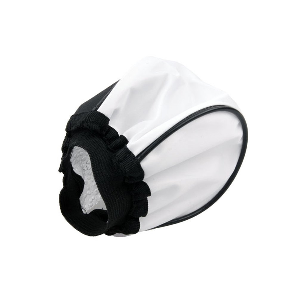 Flash Diffuser, 3.5 * 2.4in Nylon Universal Mini Flash Bounce Diffuser Cap Flash Diffuser for Speedlight Camera Flash Diffuser with Soft Shadows for Camera Photography