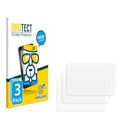 brotect Glass Screen Protector Film Compatible with Lokmat Appllp Max (3 Pack) - Glass-Foil 9H Protection [Scratch Resistant, High Clarity]