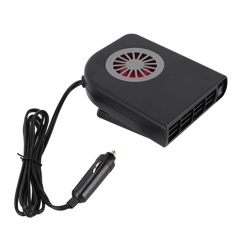 Portable 12V Car Heater Fan with Defrost & Defog Function 120W Fast-Warming Windshield Heater for Winter Driving