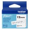 Brother Original Btag-131 Labelling Tape 12 mm Wide 4 m Long Black/Transparent view 2