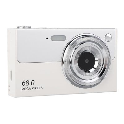 4K Digital Cameras for Photography - 68MP HD 16X Zoom Autofocus Small Compact Cameras, Anti Shake Portable Vlogging Camera for Teens Girls Boys