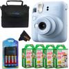 Fujifilm Instax Mini 12 Camera with Fujifilm Instant Mini Film (80 Sheets) + Sunshine Photo Pro Accessories Bundle (Pastel Blue)... view 1