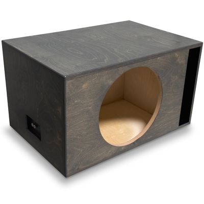 Adire Audio Single 15 Inch Subwoofer Box Ported 3.5 Cu Ft, Baltic Birch, Pre-Wired 10ga OFC - 24mm Baffle, USA Made Birch Ply Subwoofer Enclosure to Enhance Sound & Bass, Handles up to 1500W
