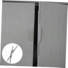 Outanaya 1set Modern Cabinet Pull Handle Sleek Pulls for Closet Doors and Cupboards Effortless Installation for Home Decor Finish view 3