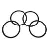 COOLHIYA 4pcs Foam Speaker Adapter for Car Sealing Spacer for Enhanced Sound Quality Outer Inner Thickness view 1