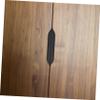 Yardenfun 1set Delicate Thumb Door Pull Handle Modern Cabinet Pulls for Effortless Opening for Cabinets Dressers and Closets Finish view 3
