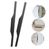 Yardenfun 1set Delicate Thumb Door Pull Handle Modern Cabinet Pulls for Effortless Opening for Cabinets Dressers and Closets Finish view 4