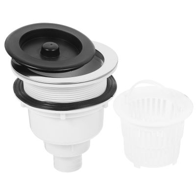 FRCOLOR Stainless Steel Hair Catcher Strainer for Sink Drain Plug Easy Installation for Shampoo Bed Bowl