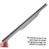 BUTIFULSIC 1set Modern Door Pull Handles Thumb Cabinet Pulls for Easy Installation for Closets Dressers and Cabinets Space-Saving Design view 4