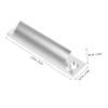 WATIIFUFU 1set Aluminum Alloy Decorative Cabinet Handle Kitchen Drawer Pulls for Easy Installation and Durable Use Bedroom and Home Furniture view 2