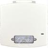 EL4XST-FW Eluxa Outdoor 4X Horn Strobe with Clear Lens, White; FIRE Lettering; Sleek, Modern Aesthetics with No Visible Mounting Screws; Both Wall and Ceiling Mount view 1