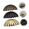 ANDRESLAD 3pcs Gold Pulls Replacement Cabinet Door Knobs Brushed Handles for Kitchen view 3