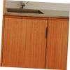 WOONEKY Cabinet Pulls Black Knurled Aluminum Easy to Install Decorative Handles for Kitchen Closet view 3