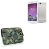 BoxWave Case Compatible with Ginzzu GT-7105 - Camouflage Suit with Pocket, Neoprene Camo Suit Zipper Pocket for Storage view 1