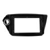 AYYDXRK 2 Din 9 INCH Car Fascia Radio Frame Compatible with Kia Rio3 Rio 3 K2 2010-2016 Transition Car Player Stereo Navigation DVD Frame Trim Kit Install Mount Kit