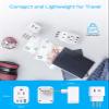 HANYCONY Italy Travel Power Plug Adapter, Type L Plug Adapter with 2 Outlets 3 USB Ports(2 USB C) for US to Italy Rome Uruguay Chile view 4