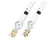 AGJPXFR 9 Lamps LED Backlight Strip Fit for Samsung UE32F6200AK UE32F5020AK UE32F5505AK UE32F5560AK UE32F6100AK Bars Kit Television LED Band view 3