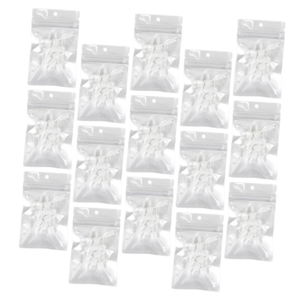 100pcs Anti-blocking extension Glue Bottle Tips Grafting Glue Stoppers for Precise Application Professional and Home Use