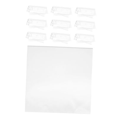 Garneck 12pcs Vinyl Record Outer Sleeves Protective Covers for Albums Fit for Vinyl Records Easy Identification against Dirt and Scratches
