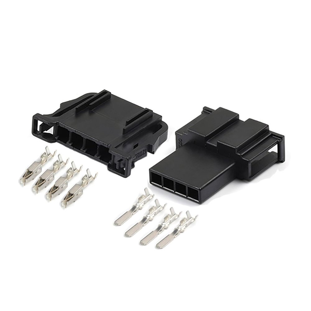 1-20 Sets 4 Pin Car Door Horn Socket Automotive Brake Light Switch Connector 4D0972704 191972714 DJ7049C-2.8-11/21(Male Female Set,10Sets)