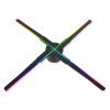 3D Hologram fan,3D Hologram Projector, 3d Fan Holographic Projector 52 Cm Wifi LED Sign Advertising Machine Built-in 8G Memory 552 Lamp Beads Support MP4/JPG/GIF/MOV for Halloween,Bar,Casino,Party,Eve view 1