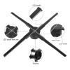 3D Hologram fan,3D Hologram Projector, 3d Fan Holographic Projector 52 Cm Wifi LED Sign Advertising Machine Built-in 8G Memory 552 Lamp Beads Support MP4/JPG/GIF/MOV for Halloween,Bar,Casino,Party,Eve view 2