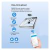 3D Hologram fan,3D Hologram Projector, 3d Hologram Projectors Led Scrolling Sign Support Video/Image Shell Holographic HD Advertising Light With 8GB Card for Halloween,Bar,Casino,Party,Events(Black sh view 4
