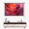 BERWDUXA Manual Pull Down Projector Screen 40" 50" 60" 16:9 4:3 Roll Retractable Movie Screen 4K HD Ceiling Wall Mount Projection Screen(16:9,40") view 2