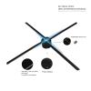 3D Hologram fan,3D Hologram Projector, 3D Holographic Projector Light Upgraded 638Leds Wifi Hologram Player LED Display Fan Advertising Light APP Control Logo for Halloween,Bar,Casino,Party,Events view 4