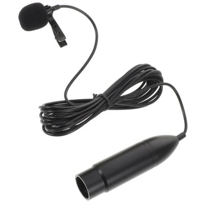 FAVOMOTO 48v XLR Lavalier Microphone with Omnidirectional Pickup Professional Wearable Lapel Mic for Recording Streaming and Live Broadcasts Lightweight and Portable Design