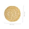 WOONEKY Indoor Woven Chandelier Light Fixture Lamp Shade Decor Accessory Multi-purpose Ceiling Lamp Cover view 3