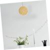 WOONEKY Indoor Woven Chandelier Light Fixture Lamp Shade Decor Accessory Multi-purpose Ceiling Lamp Cover view 4